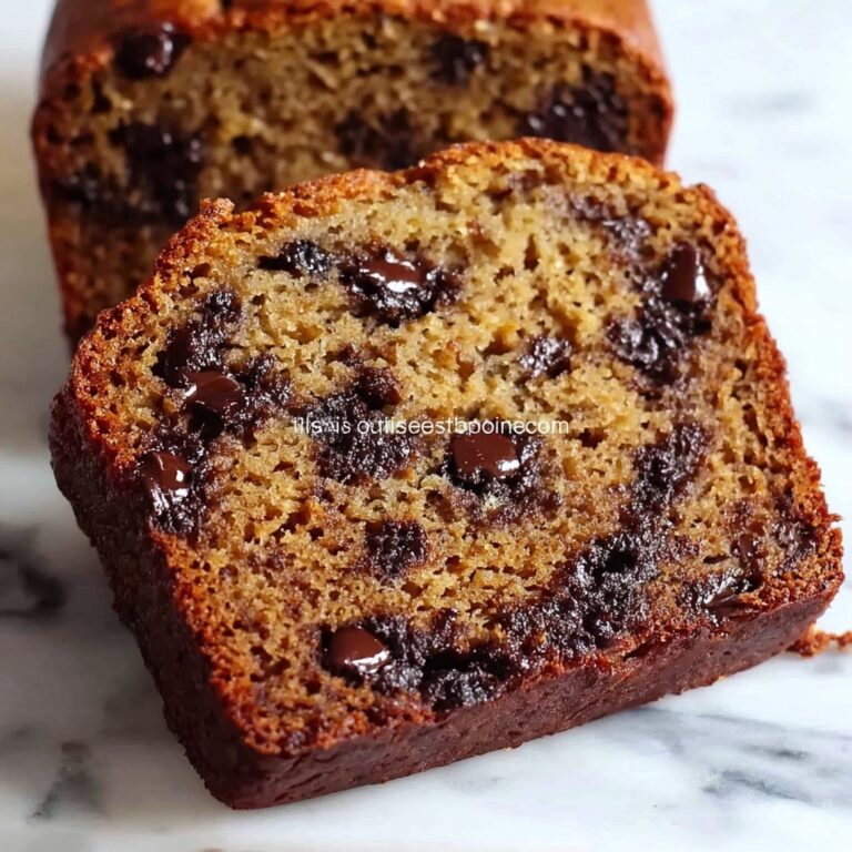 Vegan Chocolate Chip Banana Bread Recipe