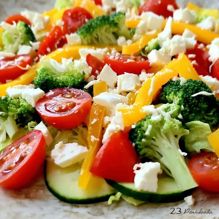 Cold Veggie Pizza Perfection for Your Next Gathering Recipe