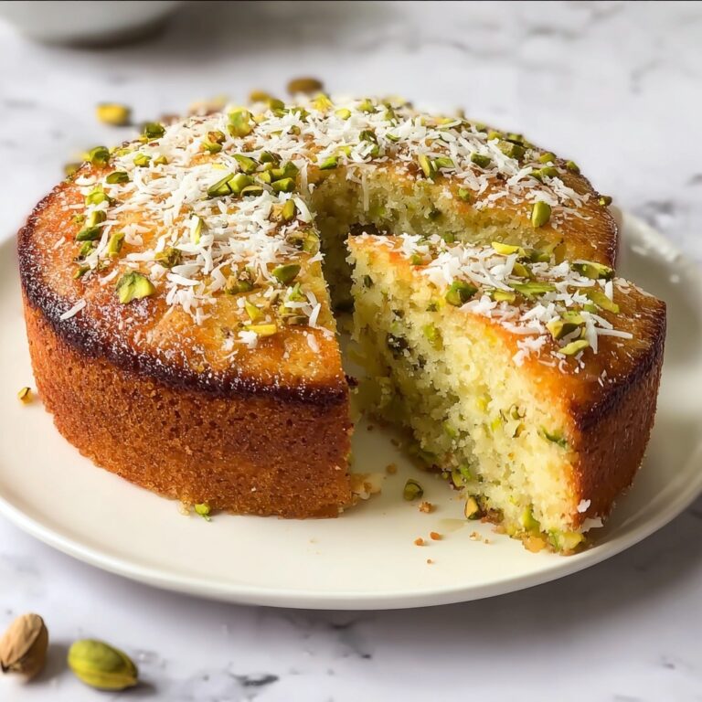 Coconut Pistachio Pudding Cake: 7 Steps to Blissful Indulgence Recipe