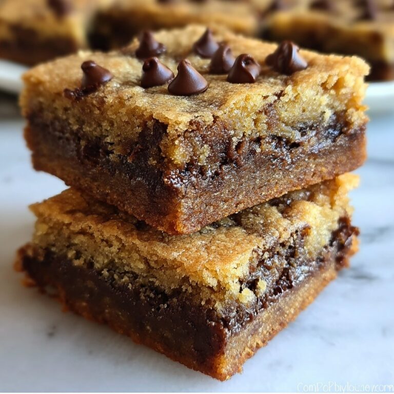 Classic Peanut Butter Lunch Lady Cookie Bars Recipe